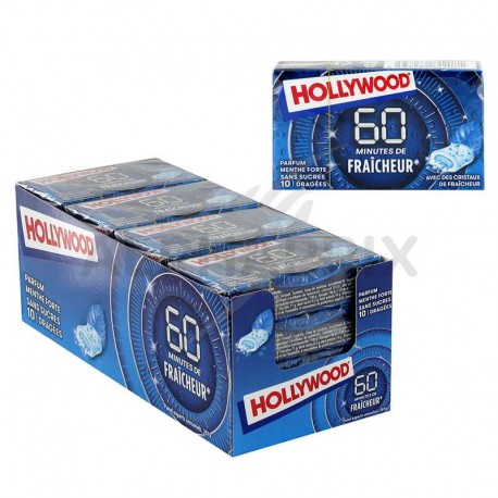 ~Hollywood 60 minutes de Fraîcheur Menthe Forte s/sucres