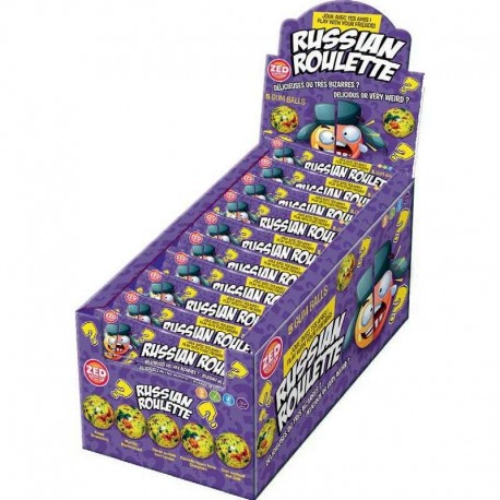 Russian Roulette gum (étui 5 billes)