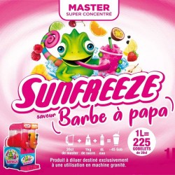 Concentré Master sun Freeze barbe à papa 1L pour Granité / Granita