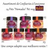 Assortiment de pots Nomade 110g assortis (7 parfums)