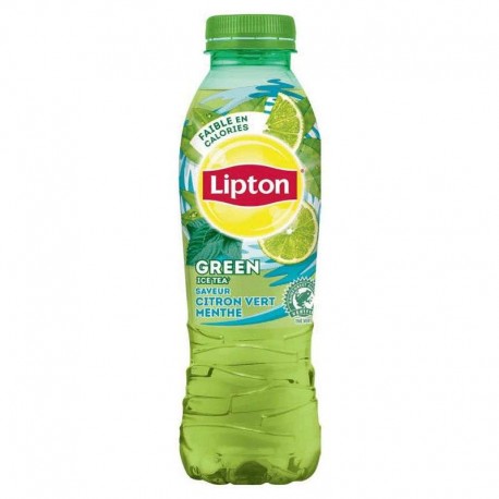 Lipton Green Ice Tea Citron vert Menthe Pet 50cl