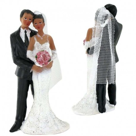 Statuette Vive les Mariés H. 12,7cm