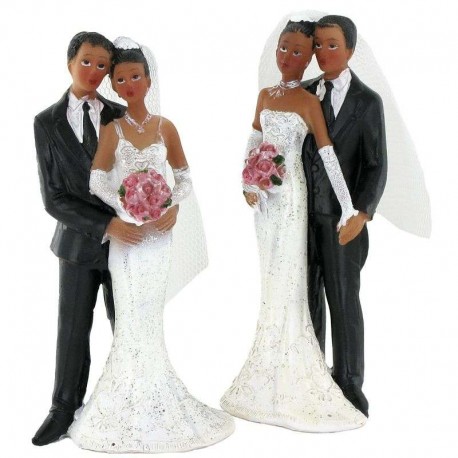 Statuette Vive les Mariés H. 12,7cm