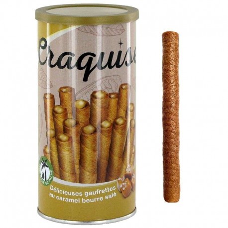 Cigarettes Craquise caramel au beurre salé 135g