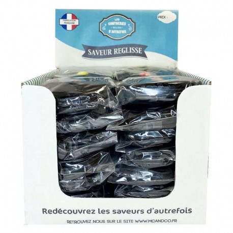 Rouleaux de réglisse + bille gum 100g