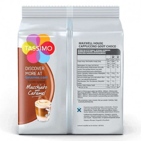 Tassimo Maxwell House Cappuccino choco 208g (8 t-discs)