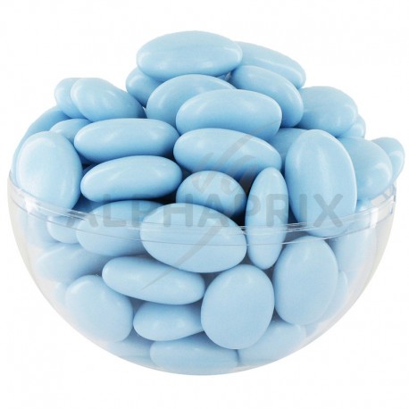 Dragées guimauve et chocolat noir LAVANDE (bleu ciel) - 1kg