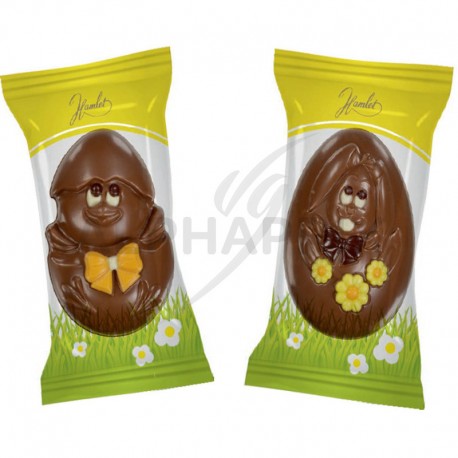 Moulages Pâques 50g sous cello