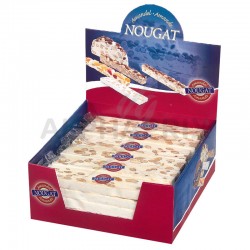 Bâtons nougats natures 100 g (20% amandes)