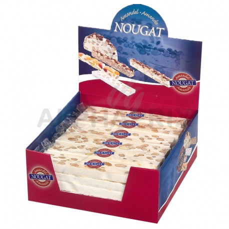 Bâtons nougats natures 100 g (20% amandes)