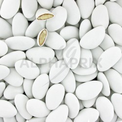 Dragées Avola Dauphine Sublime BLANC mat - 1kg