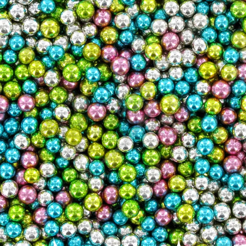 Perles Multicolores de Confiserie - Ingrédients Décors de Gâteaux - Le  Comptoir de la Pâtisserie