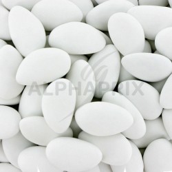 Dragées Avola Impériale sublime BLANC mat - 1kg