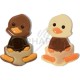 ~Canards chocolat plein Lait et Blanc Coquille moka "Happy Ducks" vrac