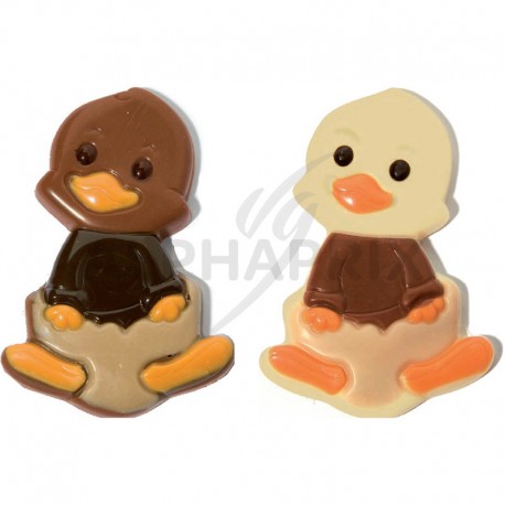 ~Canards chocolat plein Lait et Blanc Coquille moka "Happy Ducks" vrac