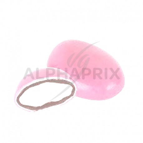 Dragées guimauve et chocolat noir ROSE NACRE - 1kg