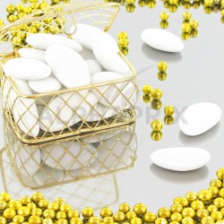 Dragées Avola Impériale sublime BLANC mat - 1kg