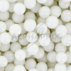 Perles au sucre BLANC effet nacré - 1kg en stock