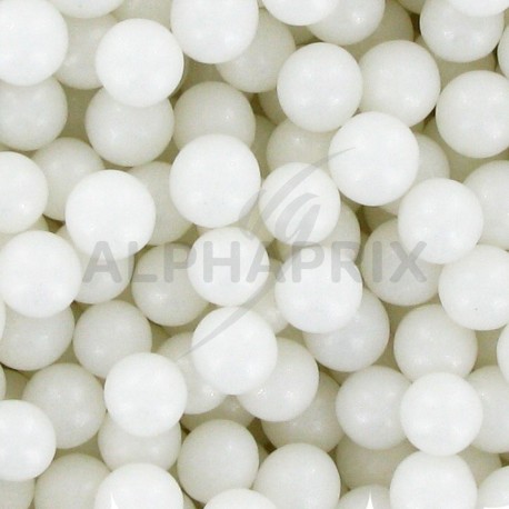 Perles au sucre BLANC effet nacré - 1kg