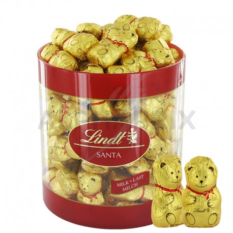 Oursons mini moulages chocolat au lait 10g Lindt