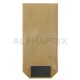 Sac fond carton kraft écru 120x260mm par 100