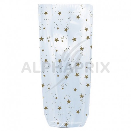 Sac fond carton décor stars 120x260mm par 100