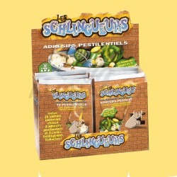 ~Schlingueurs en sachets de 3 adhesifs + 3 cartes