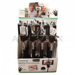 Perche télescopique pour smartphone +déclencheur