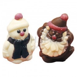 ~Pères Noël et Bonhommes de neige 17g