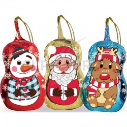 Amis de Noël lait attache sapin 10g - 65 pièces