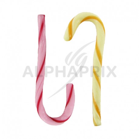 Candy canes multicolores - tubo de 72