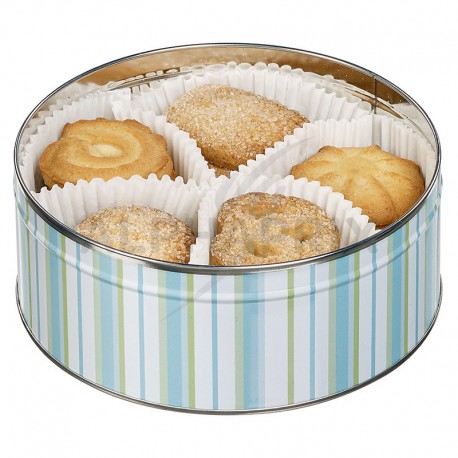 ~Boîte métal biscuits Happy Days 150g
