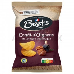 Chips Bret's Confits d'oignons vinaigre balsamique 125g en stock