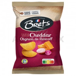 Chips Brets Cheddar oignons de Roscof AOC 125g