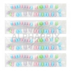 Colliers de bonbons emballés Candydou 20g - 100 pièces