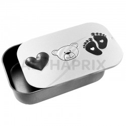 Boîte en zinc Nounours