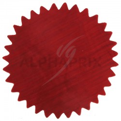 Tulles dentelés Cristal BORDEAUX par 50