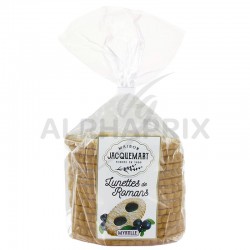 Sablés patissiers myrtille (lunettes fourrées)