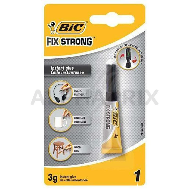 Colle bic fix strong 3g en blister