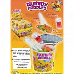 Gummy noodles