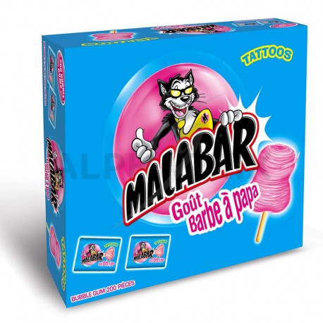 Malabar barbe à papa - boîte de 200