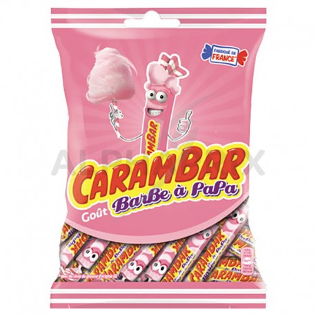 Carambar sachets goût barbe à papa 110g