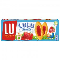 Barquettes LULU fraise 120g en stock
