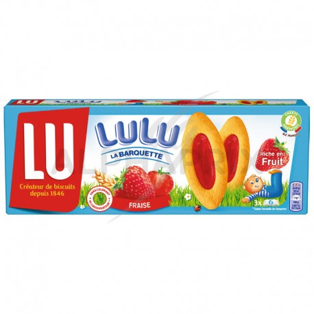 Barquettes Lulu fraise LU 120g