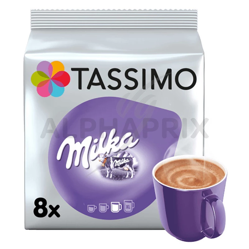 Tassimo - Lait au chocolat Milka - 5x 8 T-Discs