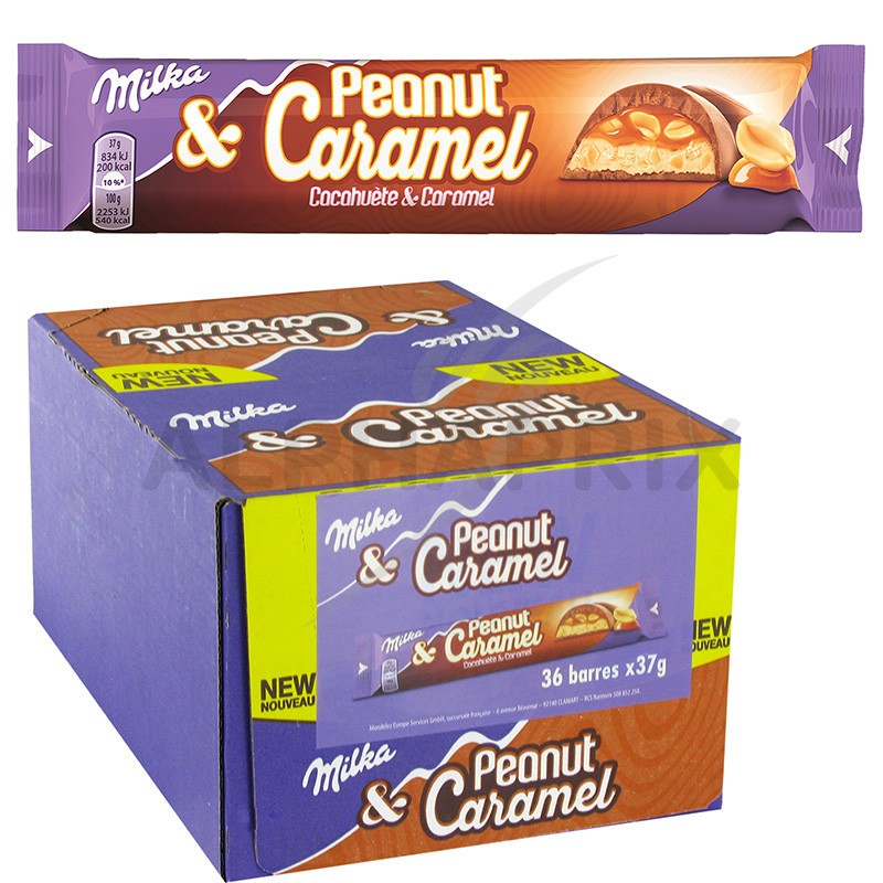 Milka Peanut Caramel Tablette Chocolat 100Gr