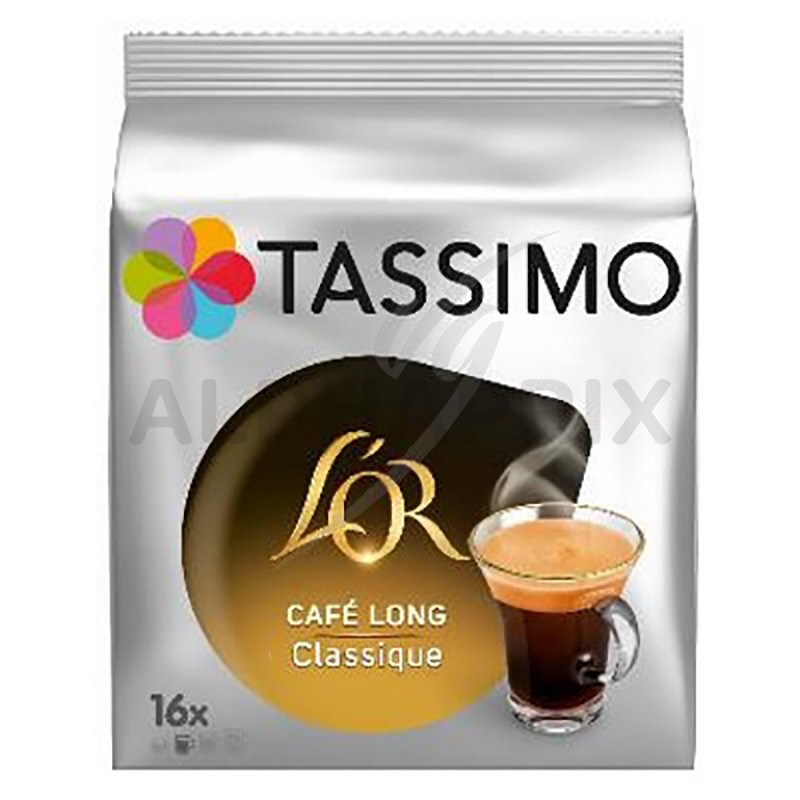 16 T-Discs Café Long Doux L'Or compatibles Tassimo