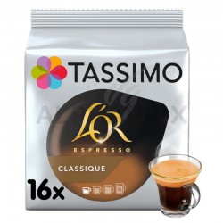 Tassimo l'Or Espresso classic (16T) 104g en stock