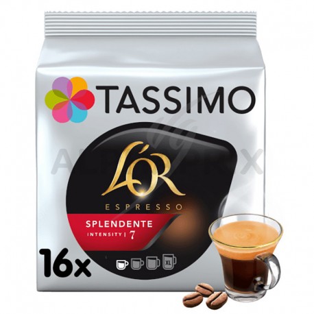 ~Tassimo LOR Espresso Splendente 112g (16T-Discs)