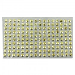 Strass autocollants OR - plaque de 160